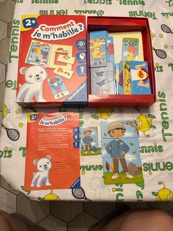 Jeu éducatif + 2 ans Comment je m’habille ?