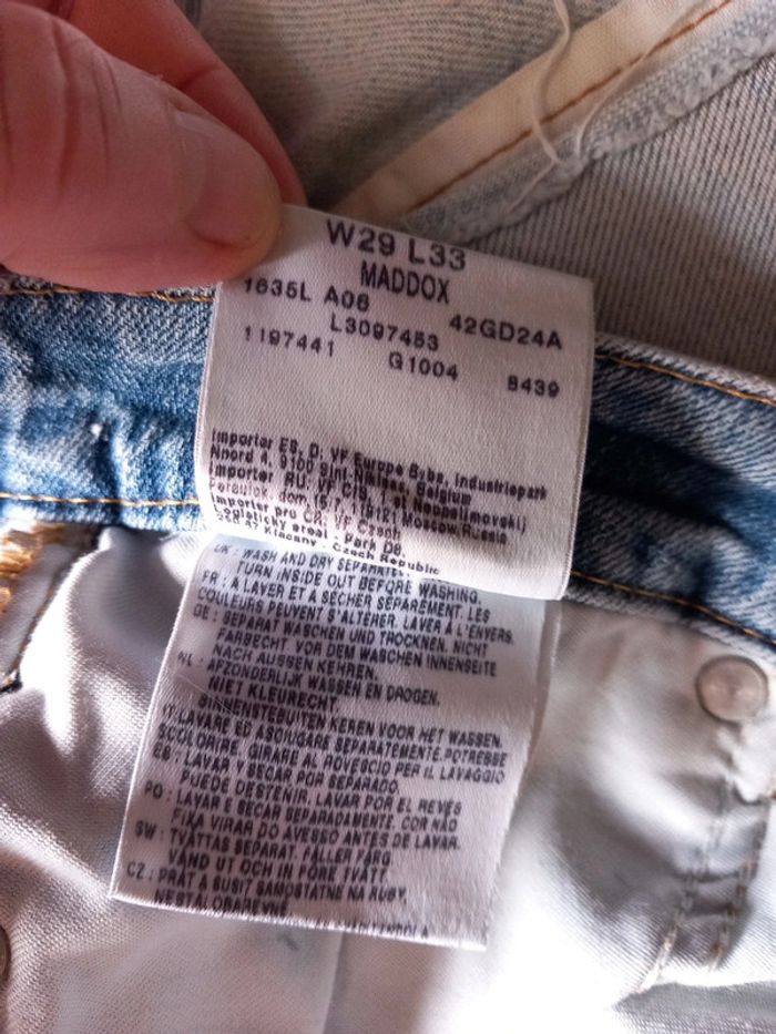 😴short coton jeans T34 LEE - photo numéro 4