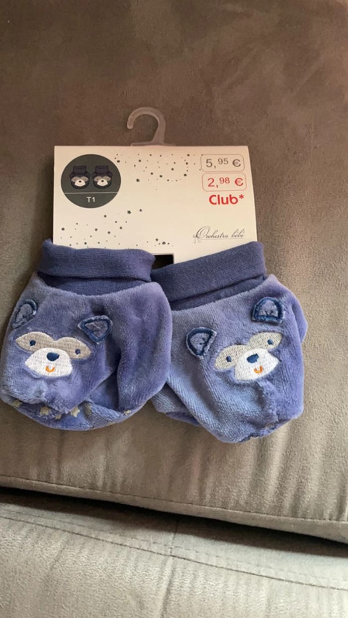 Petits chaussons bébé Taille 1 Orchestra