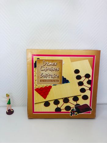 Dames Chinoises / solitaire en bois
