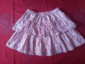 Jupe fleurie 12 ans