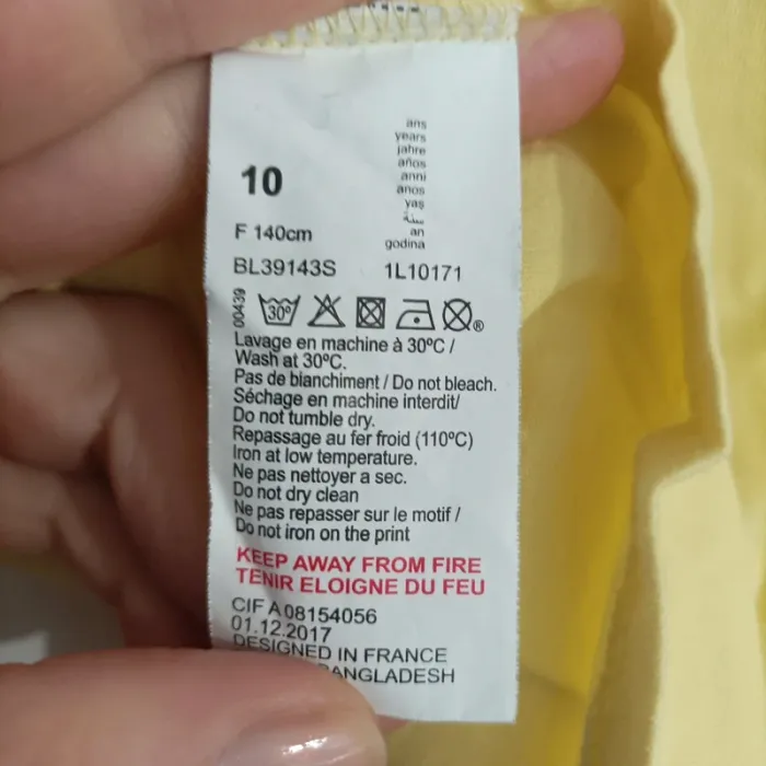 T-shirt sequins Z Génération 10 ans - photo numéro 6