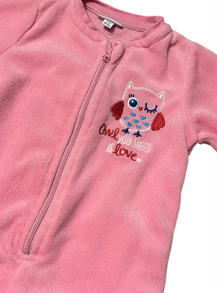 Pyjama velours rose - photo numéro 3