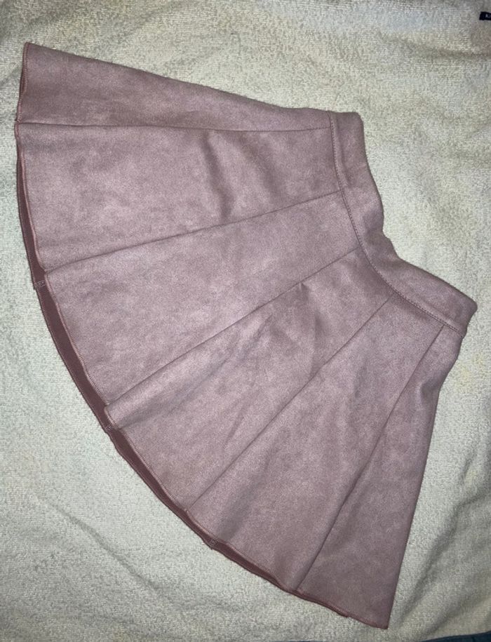 Jupe patineuse rose
