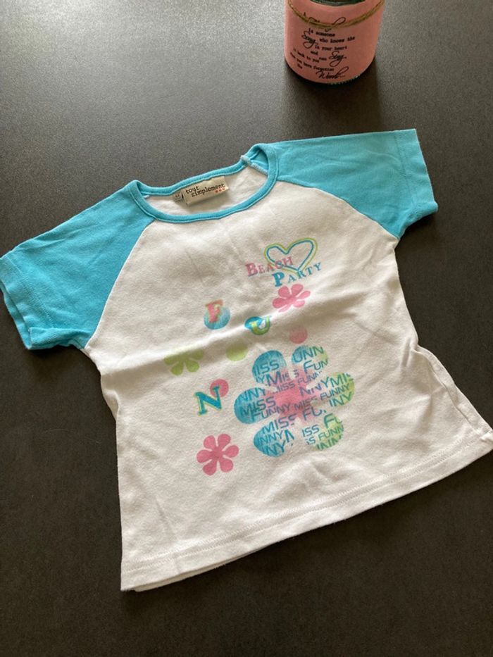 Lot ensemble vêtement fille enfant garde robe tee shirt 6 ans - photo numéro 11