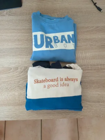 Lot de 2 sweets 6 ans