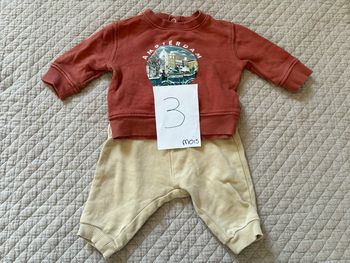 Lot pantalon pull / 3 mois / Kiabi