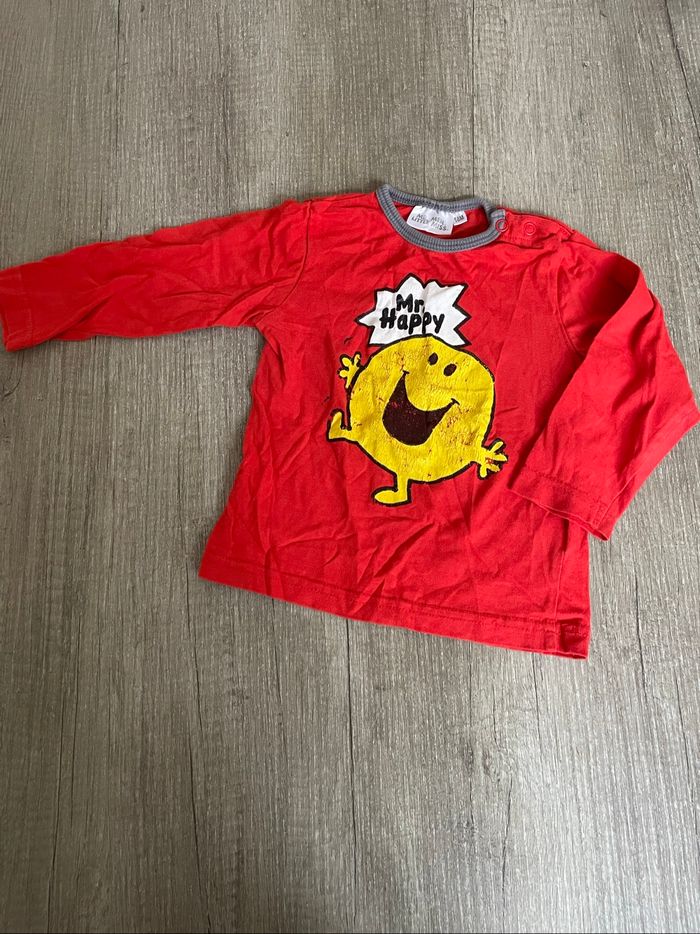 T-shirt manches longues 18 mois