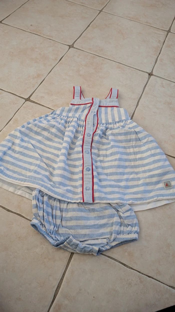 Robe sergent major et bloomer