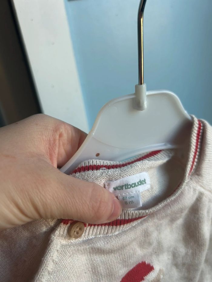 Ensemble hiver / Noël , vertbaudet , 6 mois - photo numéro 7