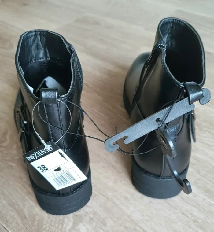 Bottines noires taille 38 neuves - photo numéro 5