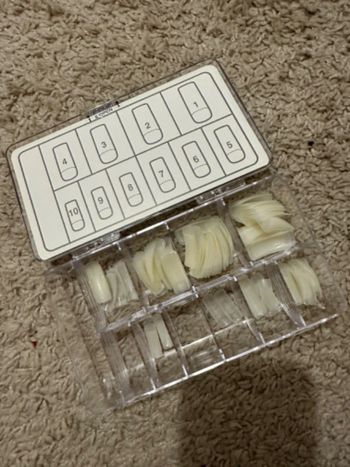 Lot capsules ongles