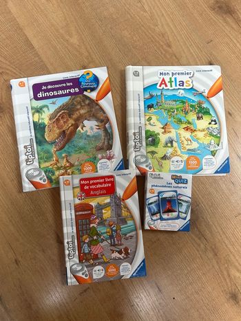 Lot tiptoi livres et jeu