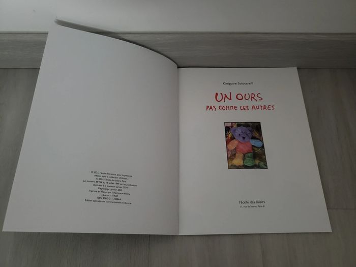 Livre un ours pas comme les autres - photo numéro 4