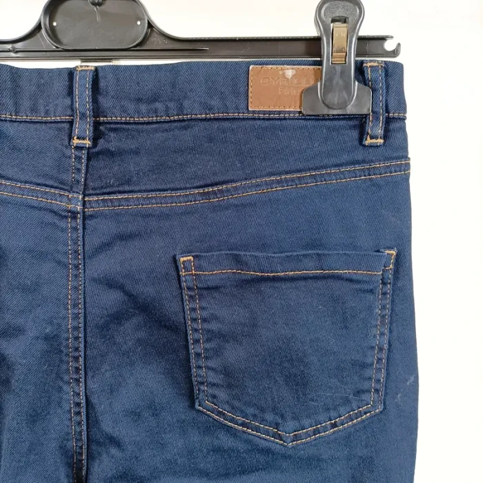 Jean slim bleu foncé Cyrillus Paris Taille 38 A392 - photo numéro 9