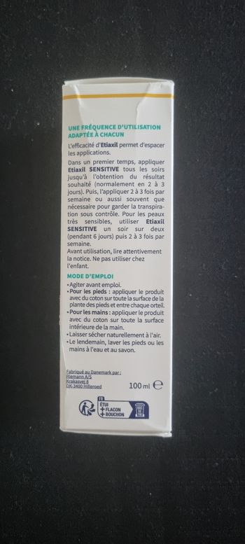 Détranspirants pour les pieds