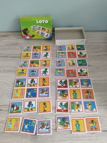 Loto petit ours brun