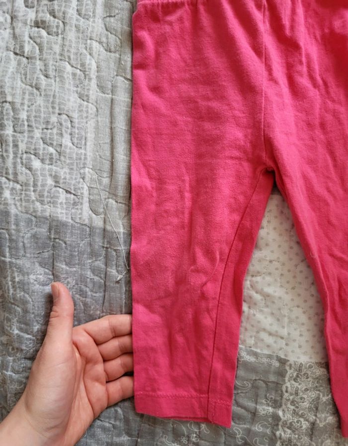 Legging rose 12 mois - photo numéro 3
