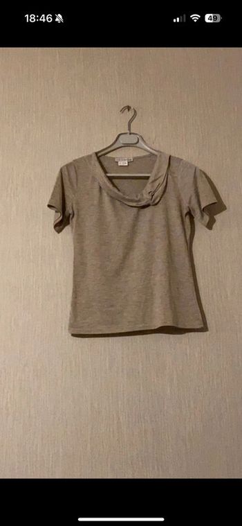 T-shirt Jus d'orange couleur crème taille M