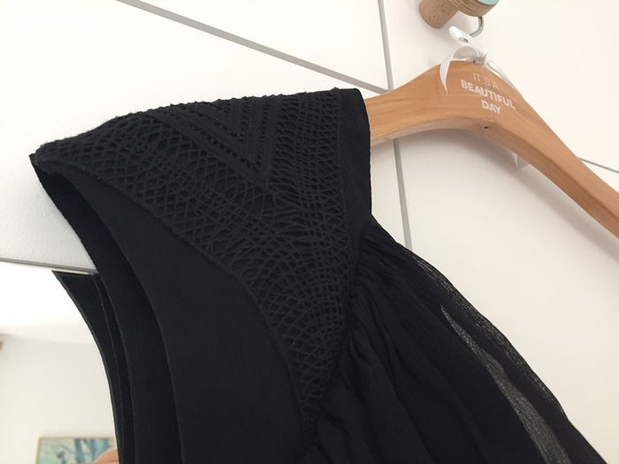 Robe asymétrique noire Les Petites - photo numéro 4