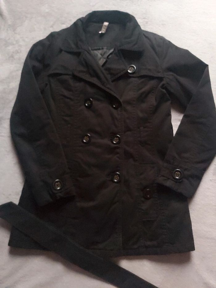 Parka Noire Fille