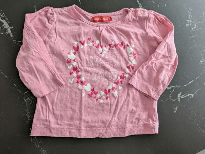 Tee shirt a manches longues fille 🤗