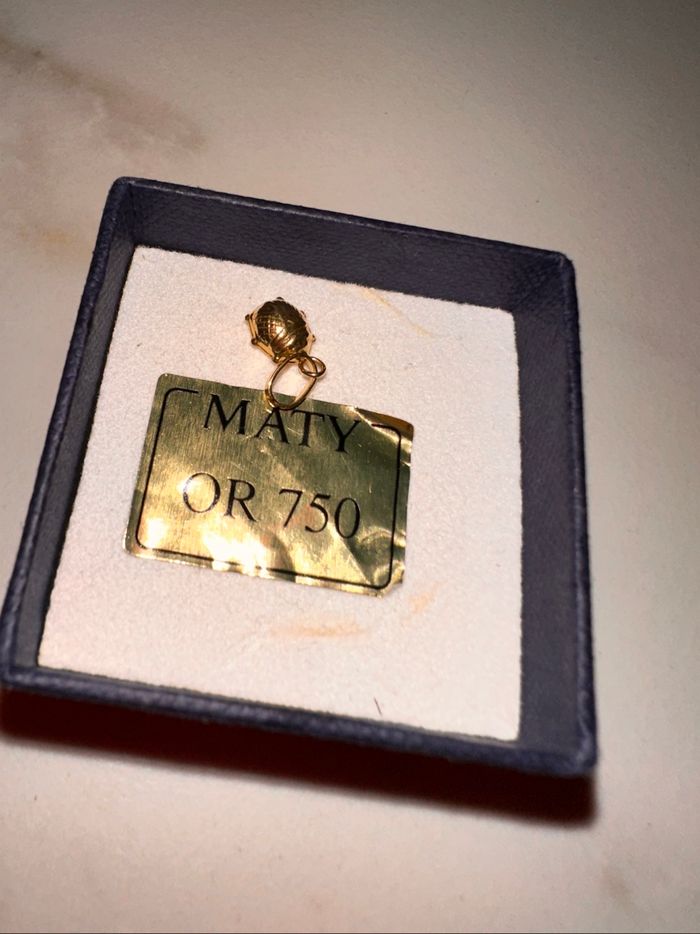 Pendentif or - photo numéro 2