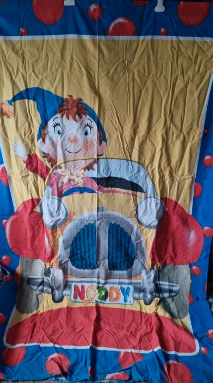 Taie oreiller + housse de couette enfant oui-oui - photo numéro 2