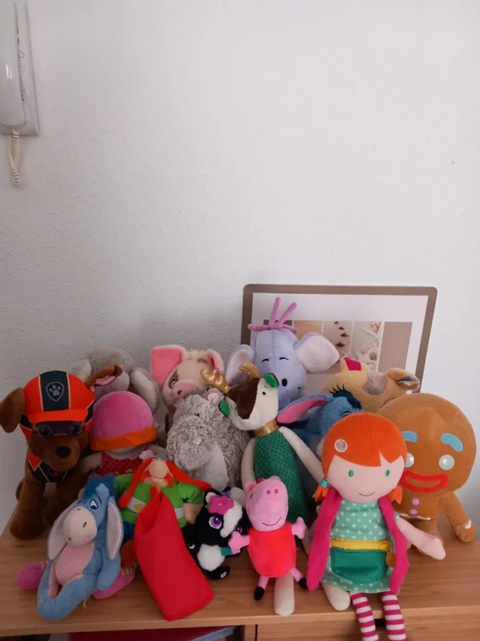 Lot de peluches