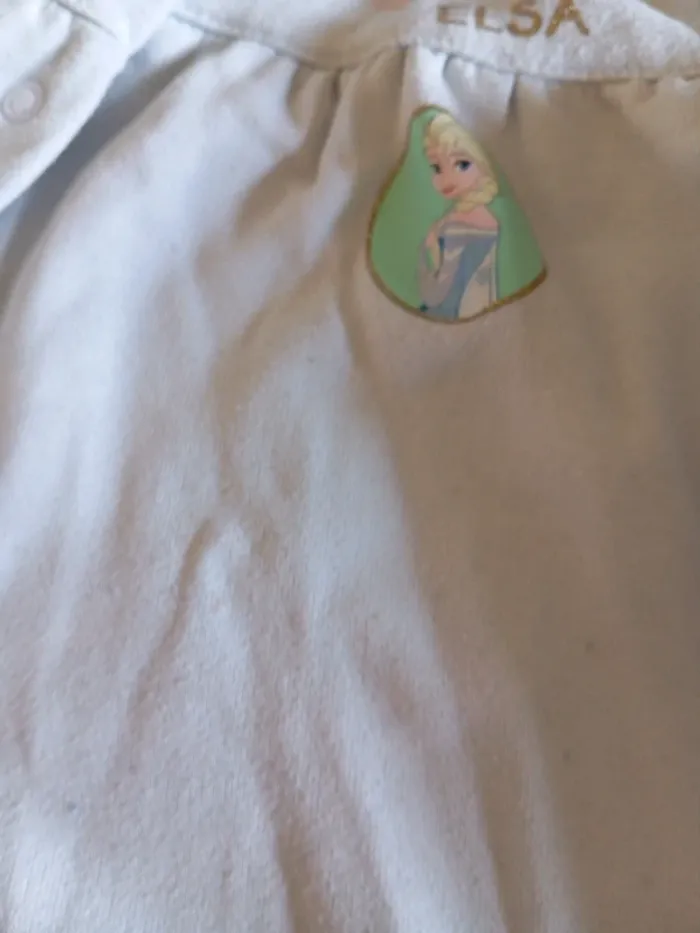 Gilet Reine des neiges 7/8 ans - photo numéro 2