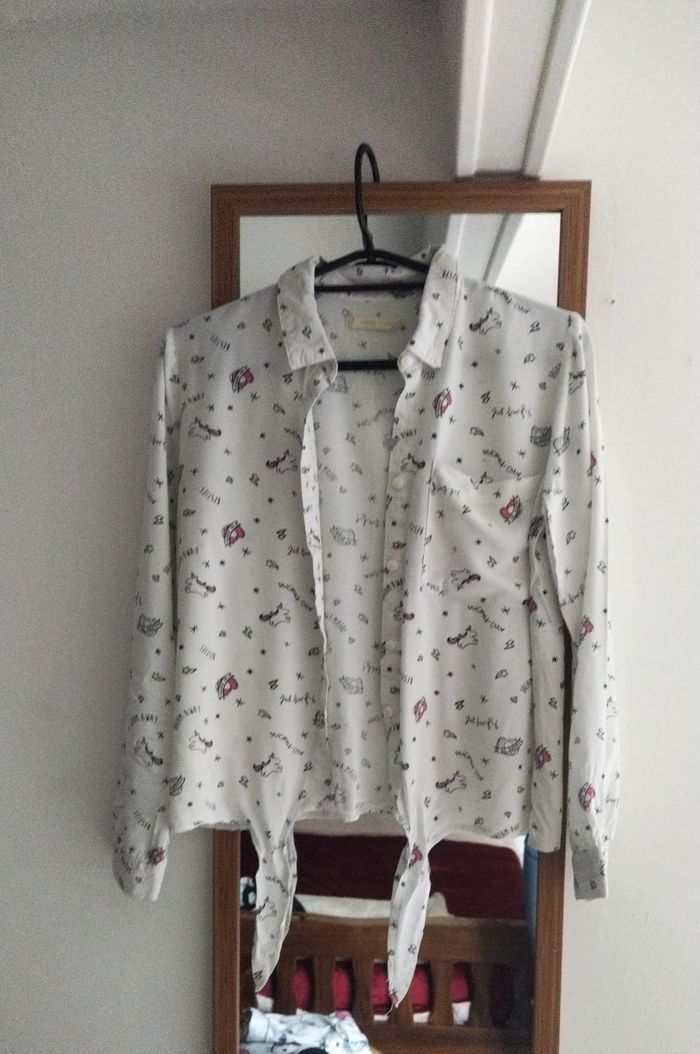 Chemise licorne 12 ans fille - photo numéro 2