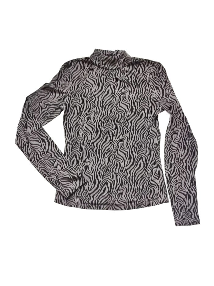 Pull zèbre taille unique