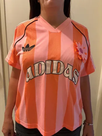 Teeshirt Adidas pink spark / orange taille L