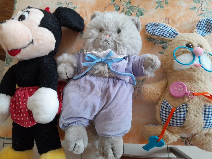3 peluche s - photo numéro 3