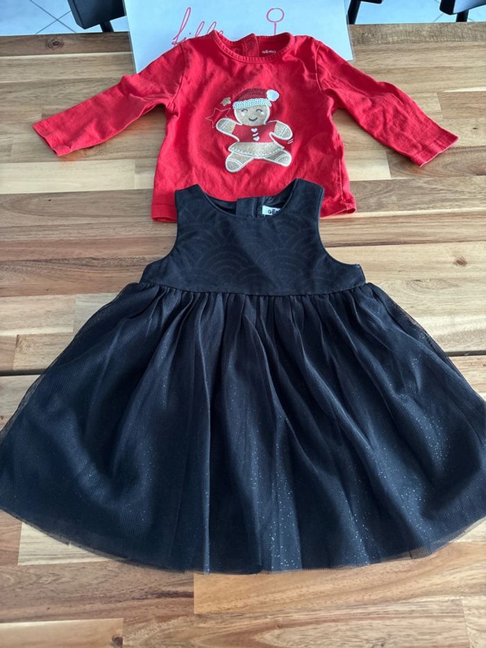 Lot robes et t-shirt de fête 🎄 - photo numéro 7