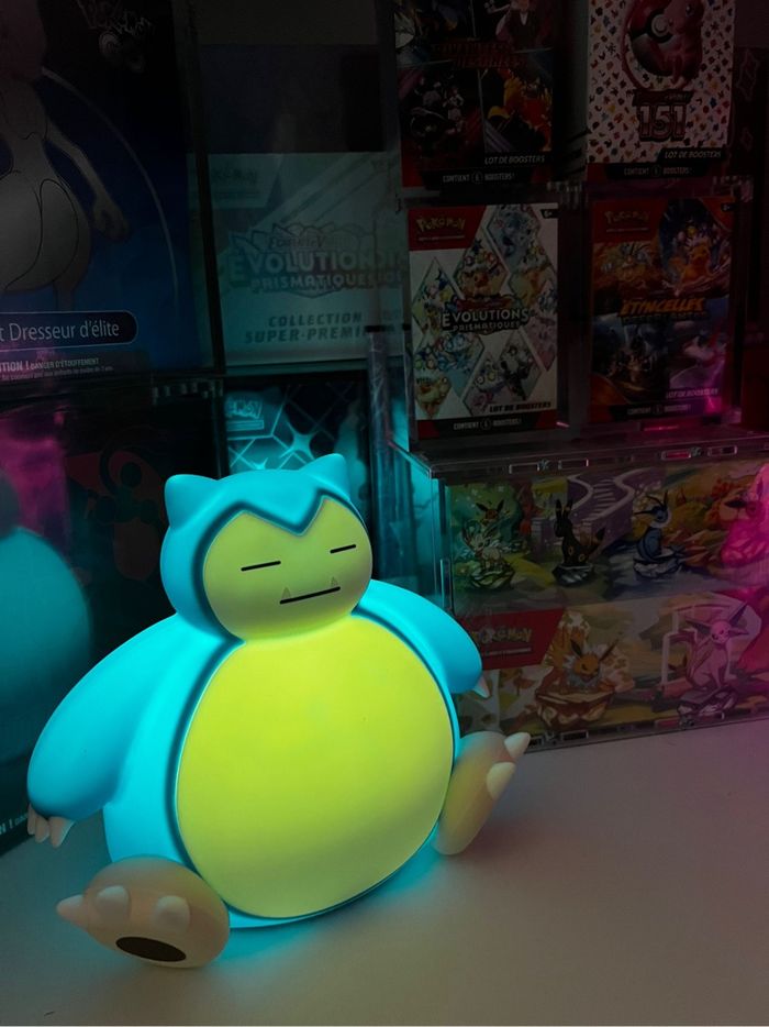 Langbowang Veilleuse Pokémon Ronflex Haute Qualité LED - photo numéro 2