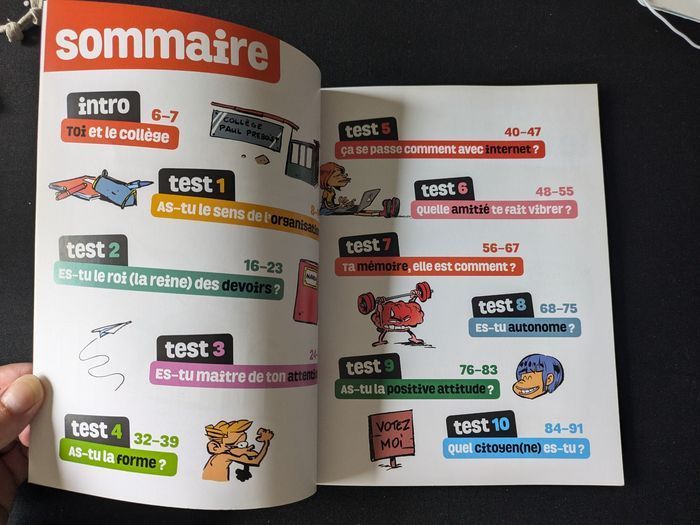 Livre neuf college es tu prête pour la 6e - photo numéro 2