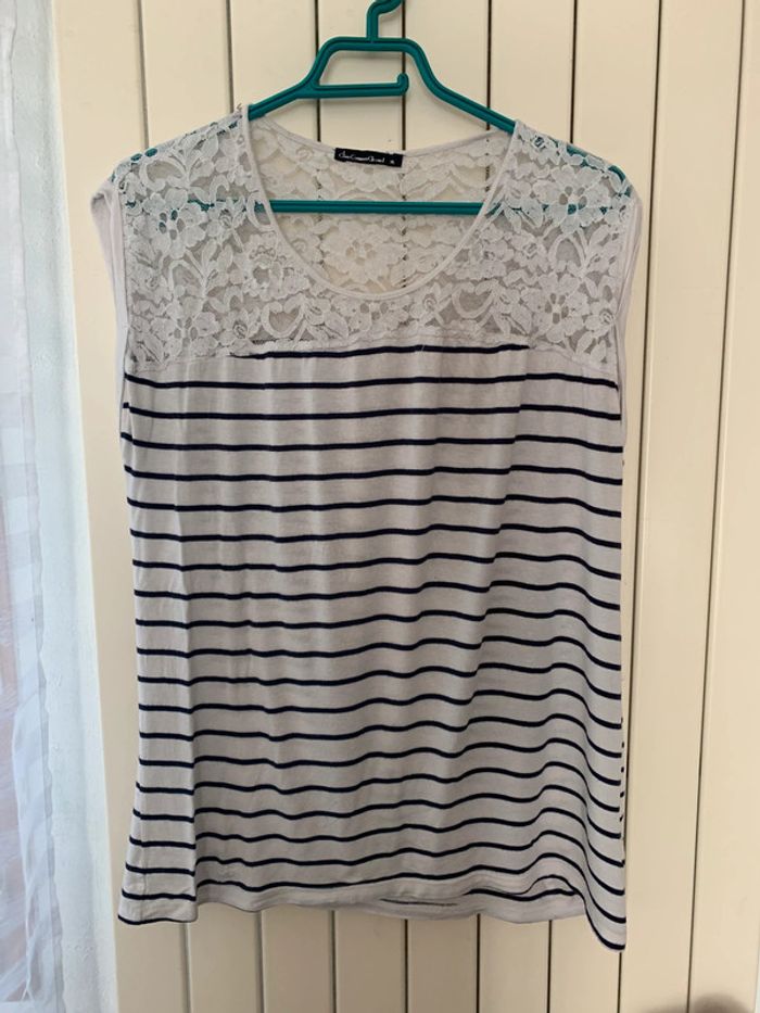 t-shirt T42 avec dentelle D’un commun accord