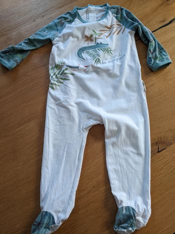 Pyjama crocodile Petit béguin 18 mois
