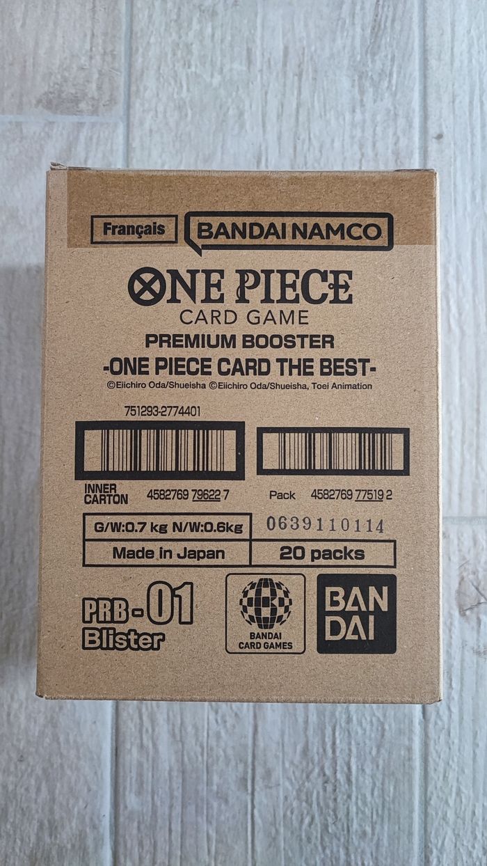 Display 20 Blister One Piece PRB-01 Français