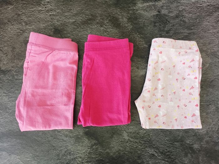 Lot de 3 leegings courts - photo numéro 2