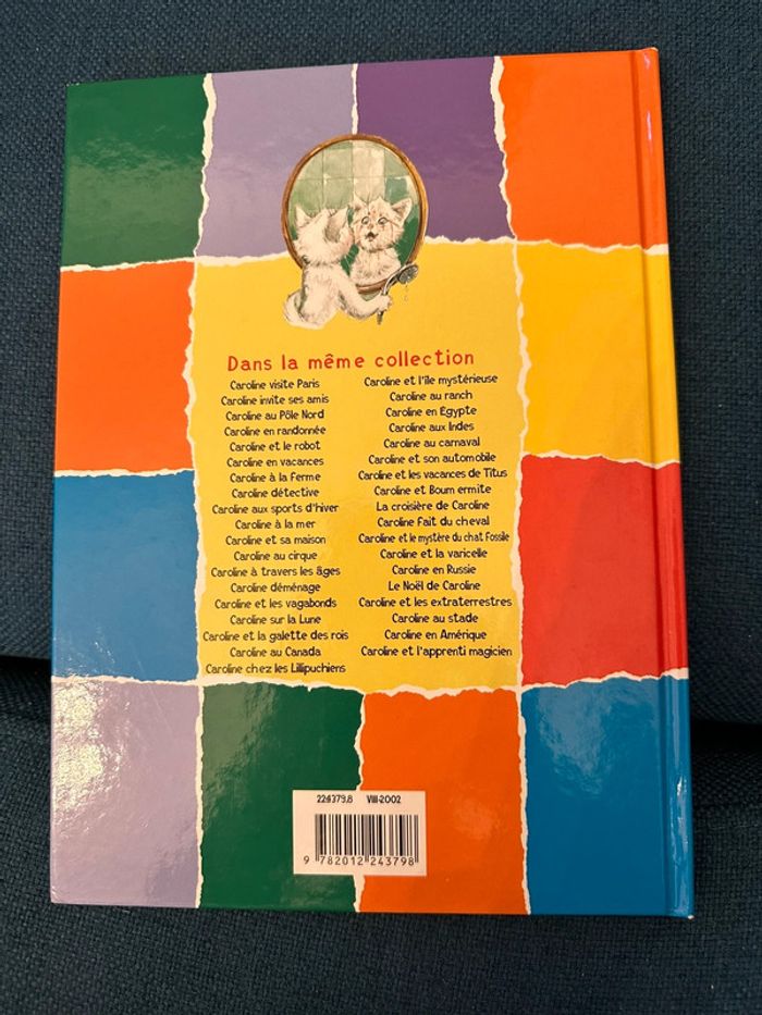 Livre édition limitée rate bords colorés Caroline et la Varicelle Pierre Probst - photo numéro 2