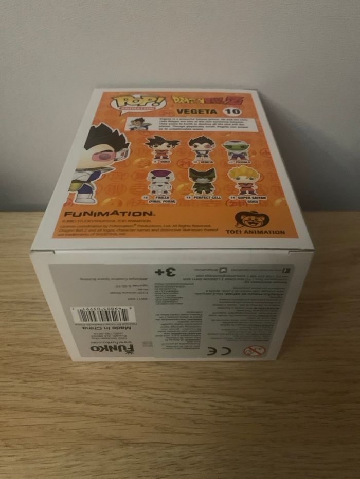 Funk pop DBZ végéta 10 neuve - photo numéro 4