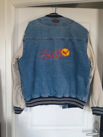 Bomber vintage année 90 Gear for sports brodé casino rama pièce rare