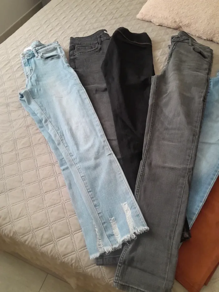 Lot de 6 jeans - photo numéro 2