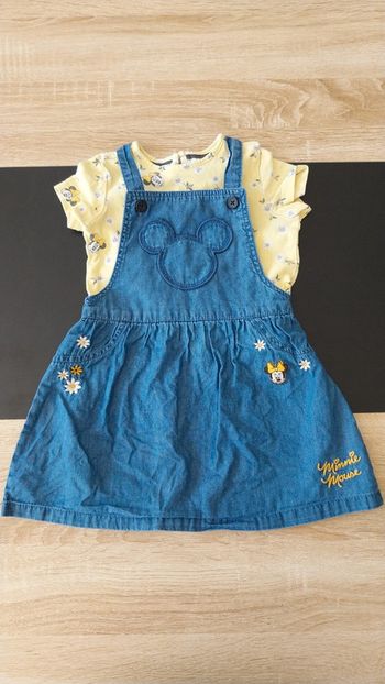 Ensemble tee-shirt et robe 80 cm