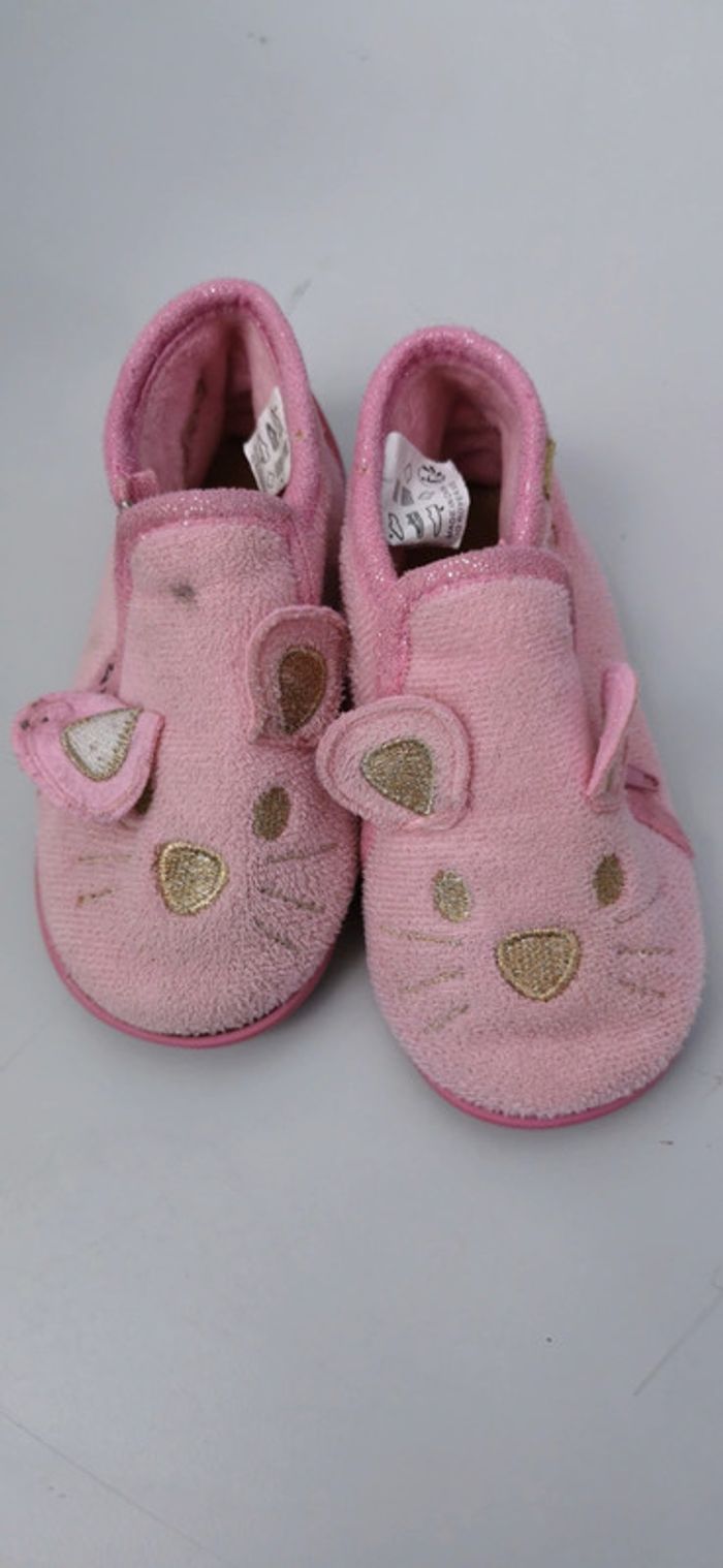 Chaussons roses