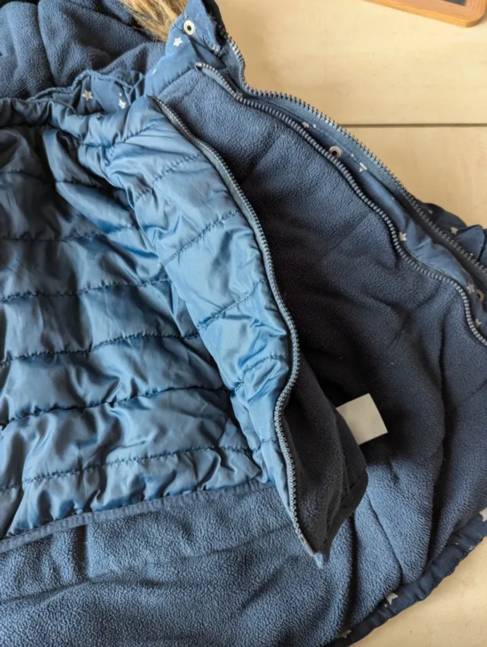 Parka 2 en 1 étoiles Verbaudet 3 ans - photo numéro 5