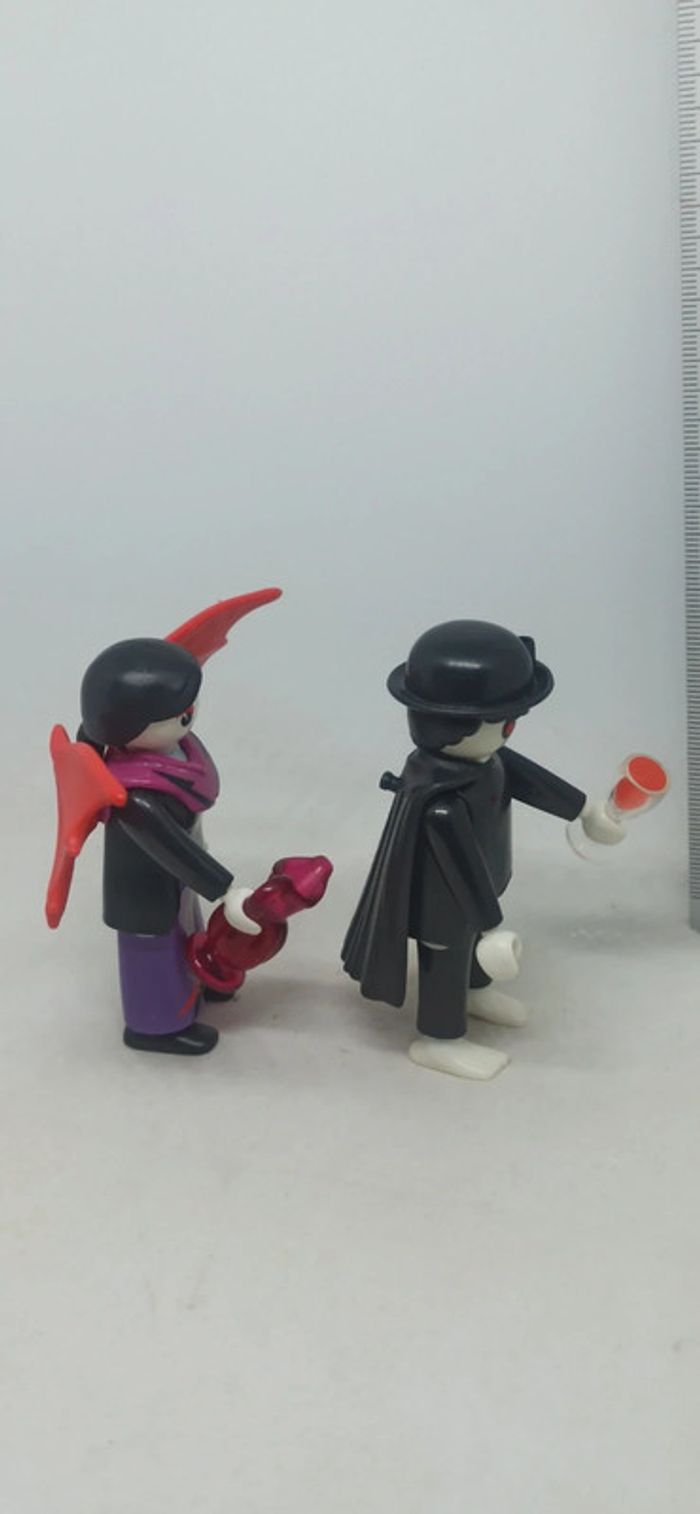 Femme et homme vampire avec pichet et verre playmobil - photo numéro 6