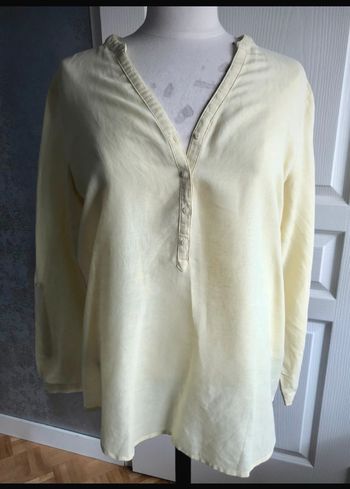 Blouse jaune pale